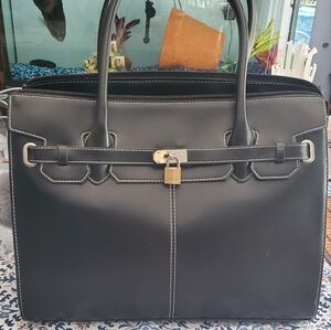 Black Leather Bag